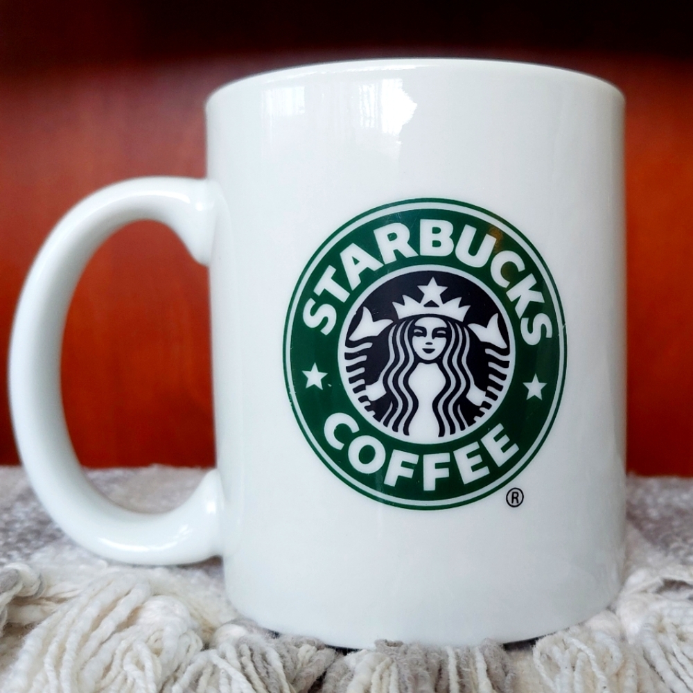 NWOT Starbucks White Coffee Mug